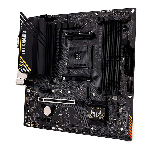 Фото - Материнська плата Asus TUF GAMING A520M-PLUS II DDR4