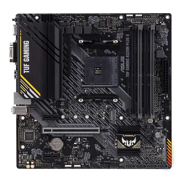 Фото - Материнська плата Asus TUF GAMING A520M-PLUS II DDR4