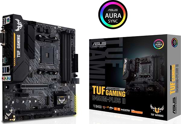 Фото - Материнська плата Asus TUF Gaming B450M-Plus II Socket AM4