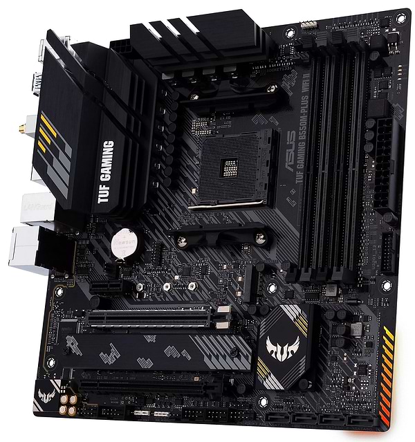 Фото - Материнська плата Asus TUF GAMING B550M-PLUS WIFI II