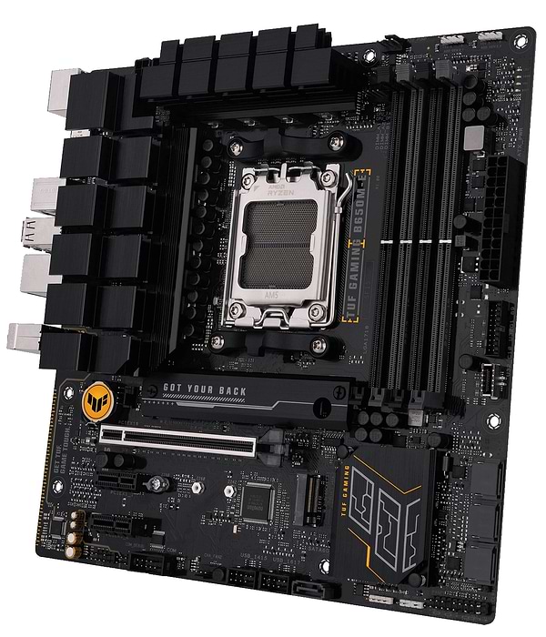 Фото - Материнська плата Asus TUF GAMING B650M-E DDR5