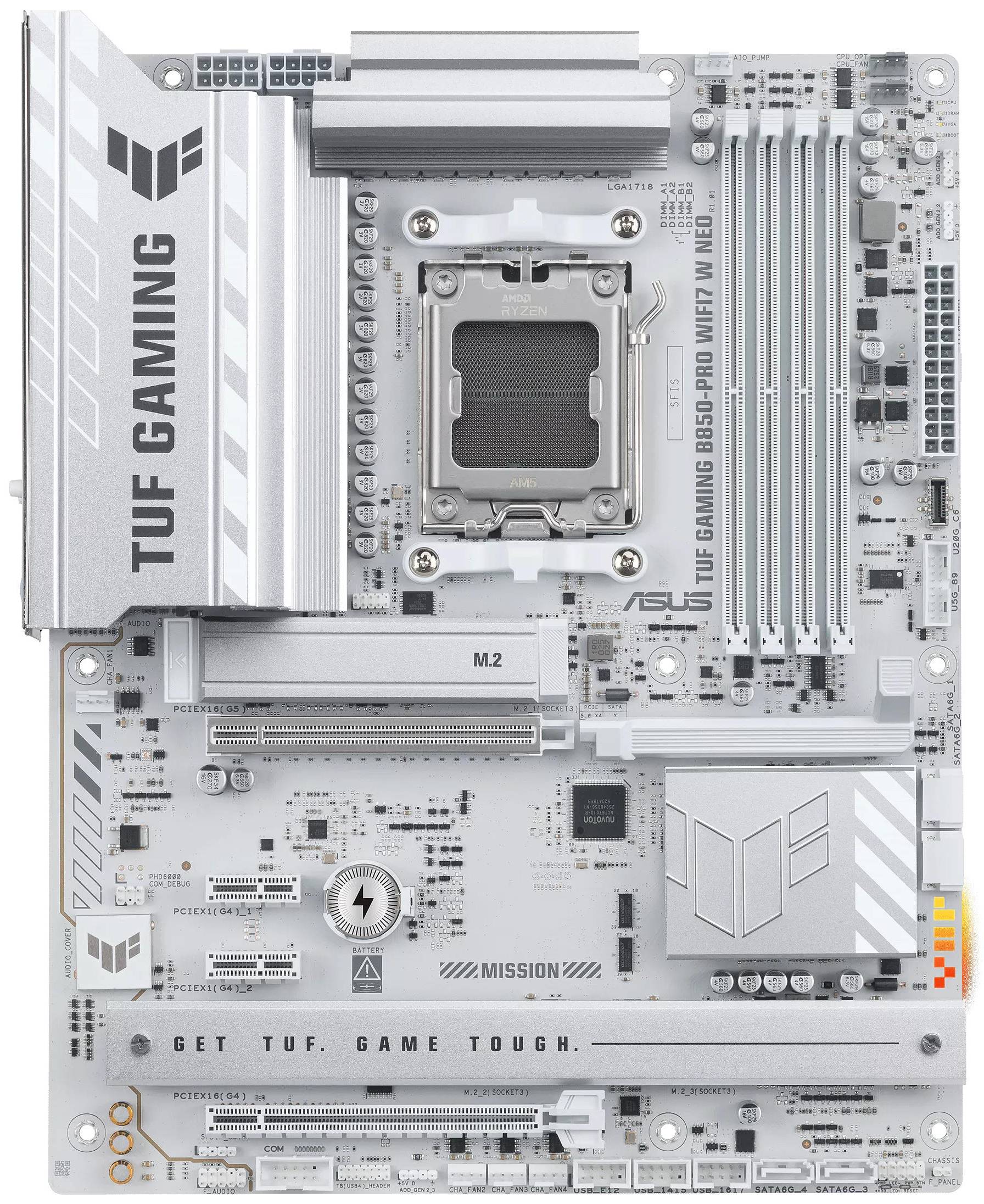 Материнська плата Asus TUF GAMING B850-PRO WIFI7 W NEO