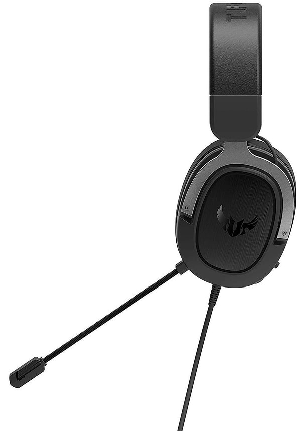Фото - Гарнітура дротова ігрова Asus TUF Gaming H3 Gun Metal