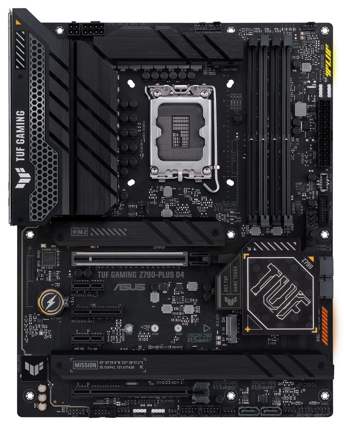 Материнська плата Asus TUF Gaming Z790-PLUS D4