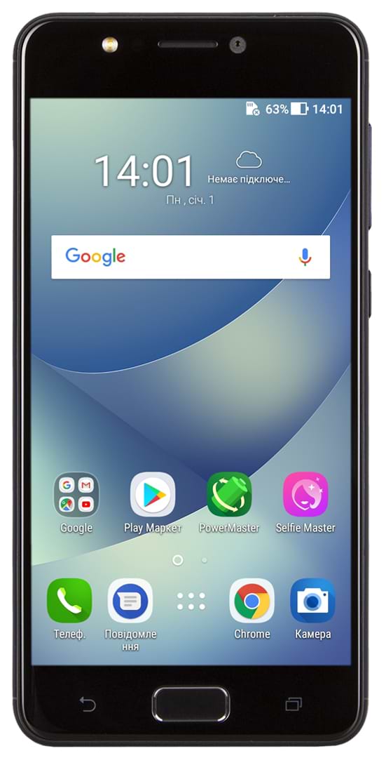 Фото - Смартфон Asus ZenFone 4 Max 2/16GB ZC520KL Black