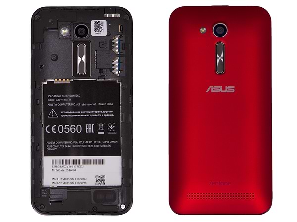 Фото - Смартфон Asus ZenFone Go ZB452KG Red