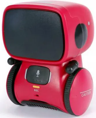 Фото - Интерактивный робот AT-Robot с голосовым управлением Красный (озвуч.укр.) (AT001-01-UKR)