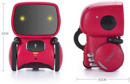 Фото - Интерактивный робот AT-Robot с голосовым управлением Красный (озвуч.укр.) (AT001-01-UKR)