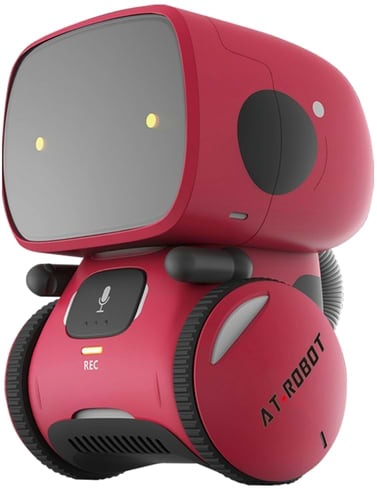 Інтерактивний робот AT-Robot з голосовим управлінням Червоний (озвуч.укр.) (AT001-01-UKR) - Фото 1
