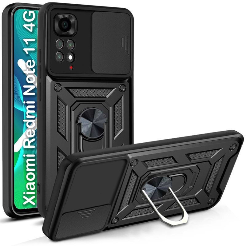 Чехол для смартфона BeCover Military for Xiaomi Redmi Note 11 4G/10 2021/10 2022 Black (708227) - Фото 1