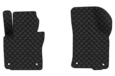 Килимки з екошкіри в салон авто передні EVAtech для Octavia A5 (AT, 8 clips) Skoda 2004-2013 2 покоління Liftback EU (SK12152A2AV4BBB)