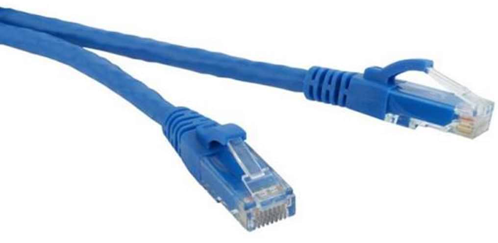 Кабель патч-корд Atcom Cat.5e UTP, RJ45 0.5m Blue (4961)