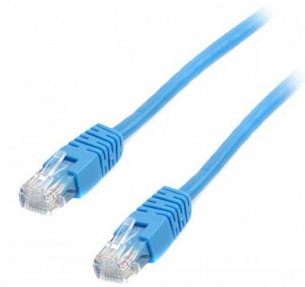 Фото - Кабель патч-корд Atcom Cat.5e UTP, RJ45 3m Blue (9162)