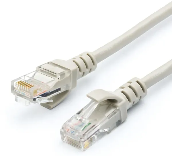 Фото - Кабель патч-корд Atcom Cat.5e UTP, RJ45 7.5m Grey (9165)