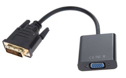 Перехідник Atcom DVI 24+1pin to VGA (9214) - Фото 1