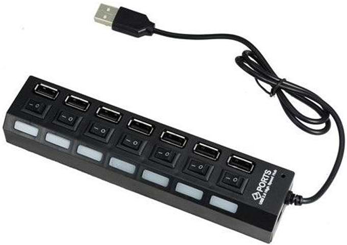 Хаб USB Atcom TD1082 USB 2.0 7 ports (10721) - Фото 1