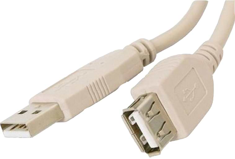 Кабель USB type A - USB type A Atcom USB2.0 AM/AF 3.0m (3790)