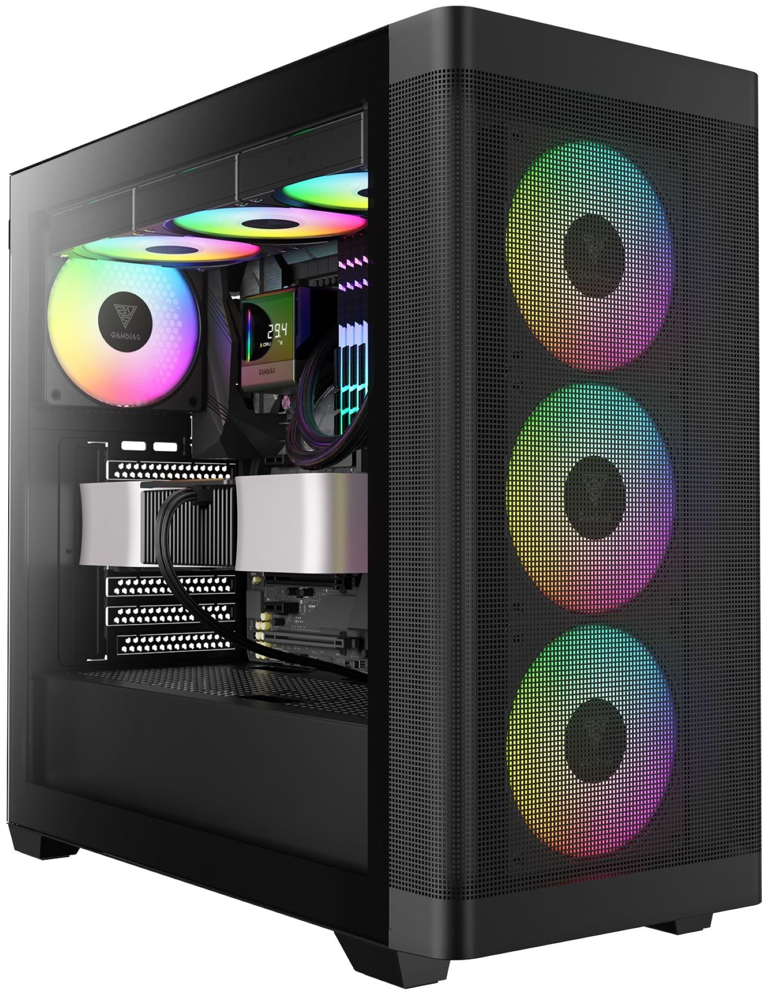 Корпус Gamdias ATHENA M3 Mid-Tower (4711514501155)