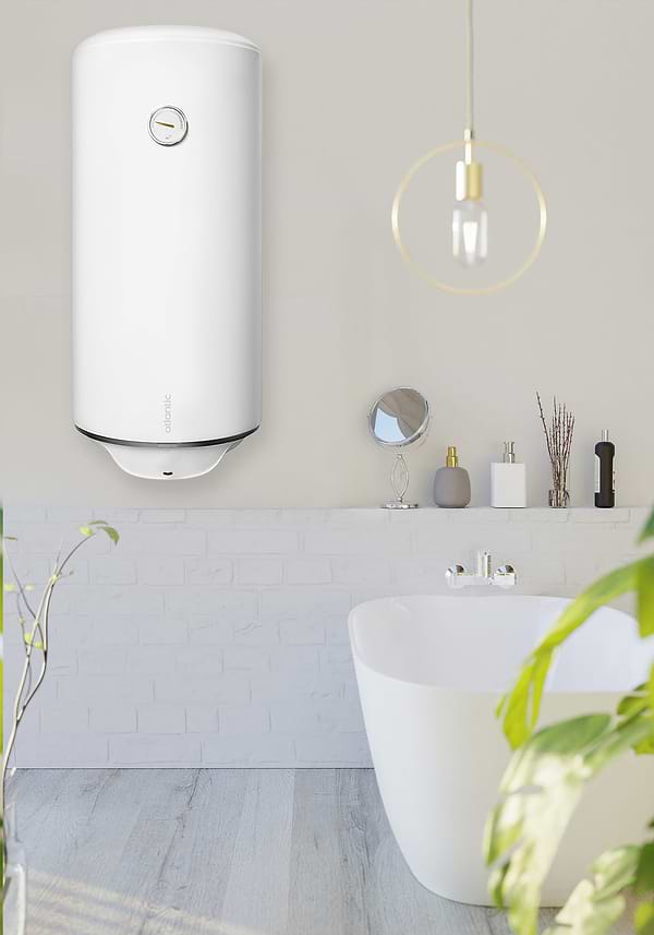 Фото - Уцінка - Водонагрівач Atlantic Steatite Ego Slim VM 080 D325-1-BC (1500W)