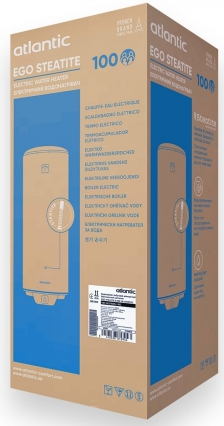 Фото - Водонагрівач Atlantic Steatite Ego VM 100 D400S-1-BC 1200W