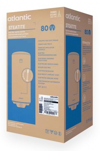 Фото - Уцінка - Водонагрівач Atlantic Steatite Elite VM 080 D400S-2-BC (1500W)