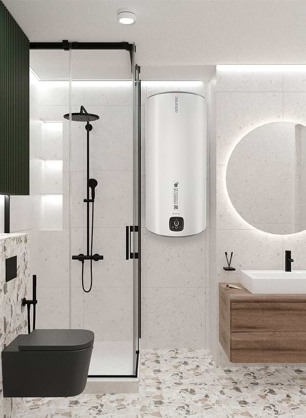 Фото - Водонагрівач Atlantic Steatite Genius WI-FI VM 100 D400S-3E-CW
