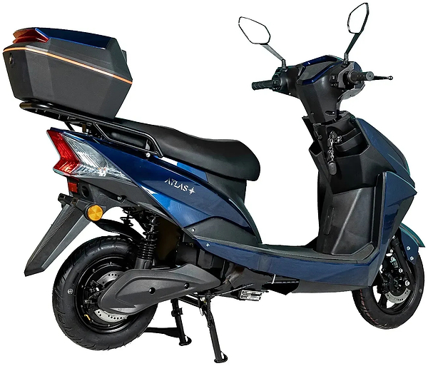 Фото - Электроскутер Atlas Falcon Box 2000W Lithium Cyan Blue (3194_atlas)