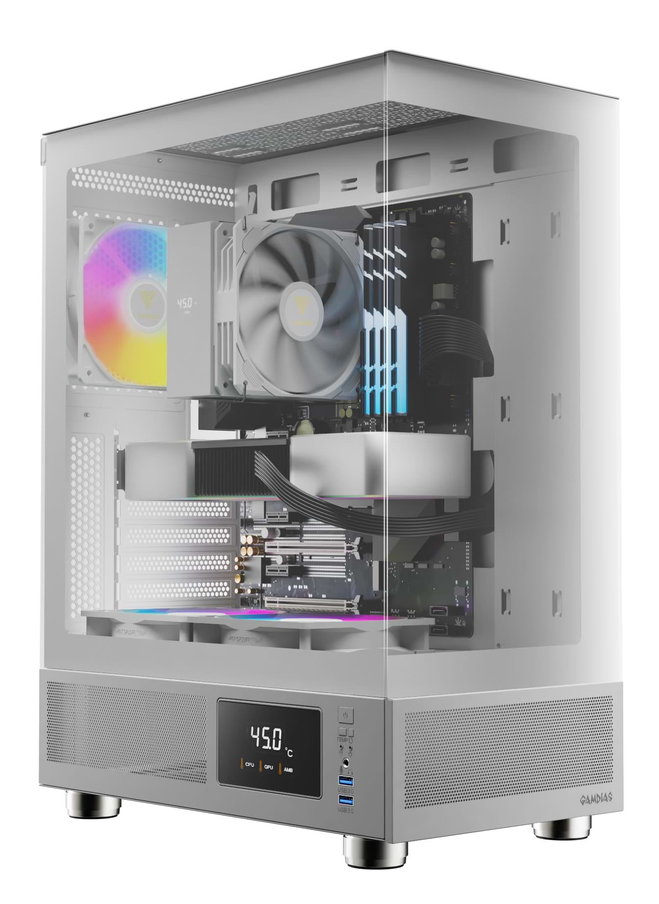 Корпус Gamdias ATLAS E1 WH Mid-Tower (4711514500257)