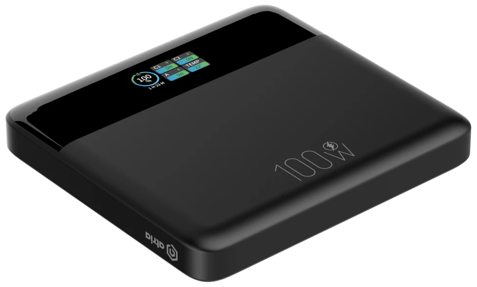 Батарея мобильная ATRIA 100W USB-C laptop/phone 20000mAh (WPD-X11)