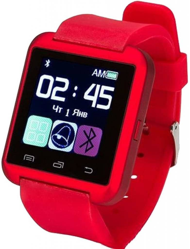 Уценка - Смарт-часы ATRIX Smart watch E08.0 (red)