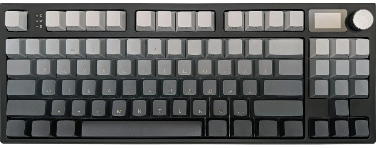 Клавиатура беспроводная игровая Attack Shark K86 87кл.RGB,Wireless, Blue Whale,Moonlit Night (K86MN_AS)