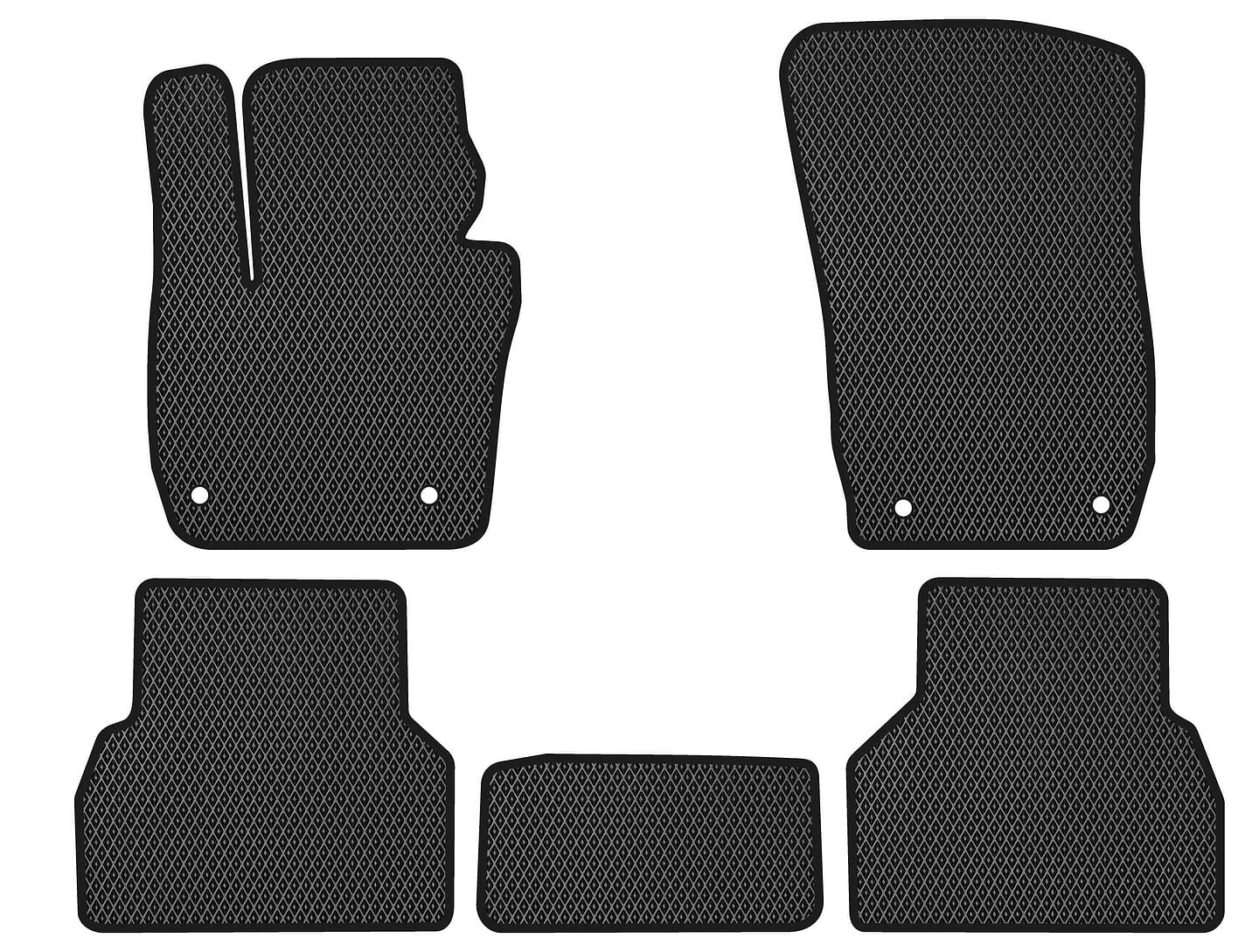 EVA коврики в салон авто EVAtech для Q3 (8U) Restyling Audi 2014-2018 1 поколение SUV USA (AU11178C5AV4RBB)