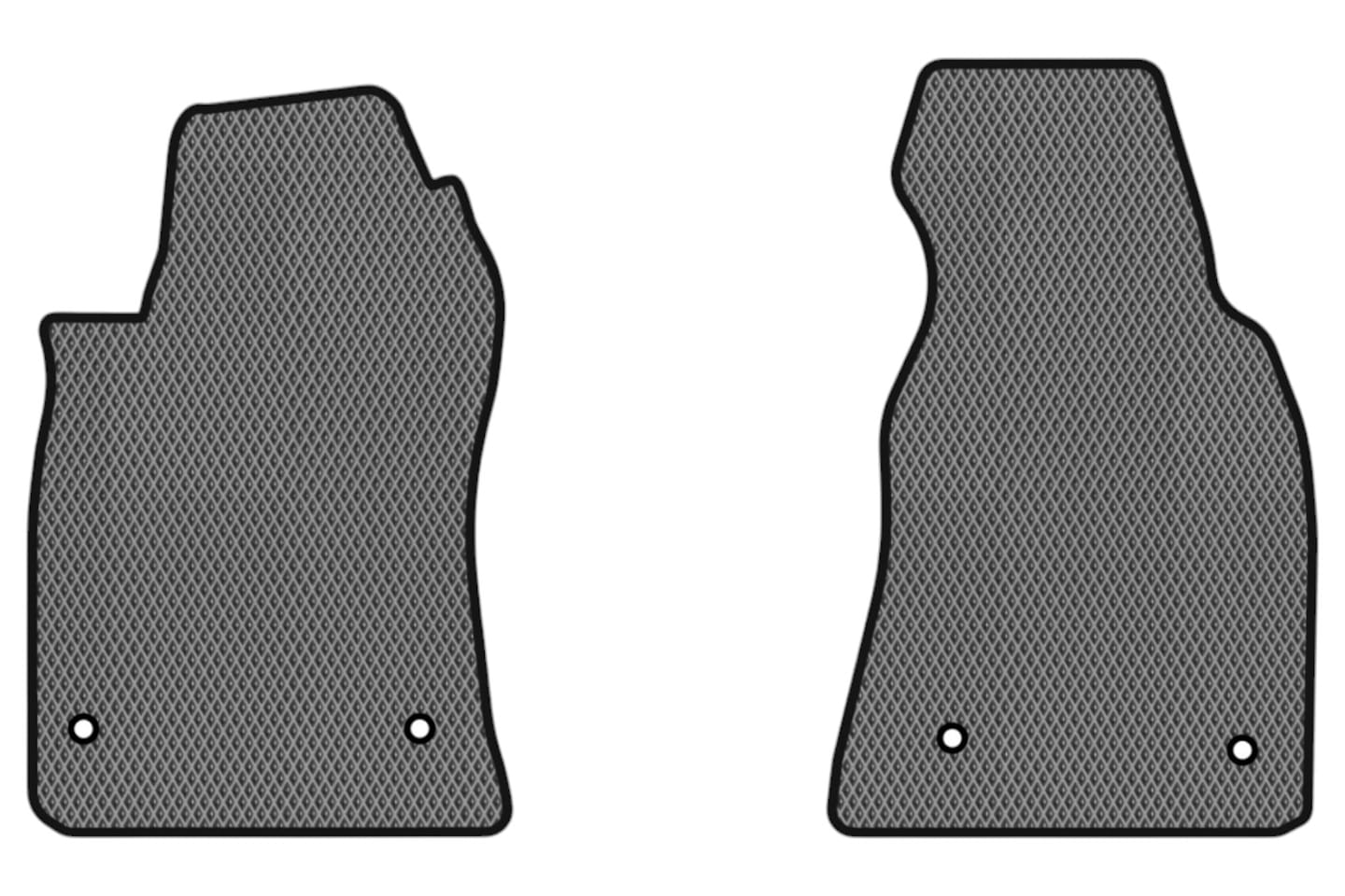 EVA килимки в салон авто передні EVAtech для A6 (C5) 4WD Audi 1997-2001 2 покоління Sedan EU (AU11281AG2AV4RGB)