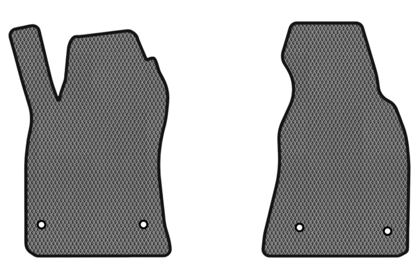 EVA коврики в салон авто передние EVAtech для A6 (C5) 4WD Audi 1997-2001 2 поколение Sedan EU (AU11281AV2AV4RGB)