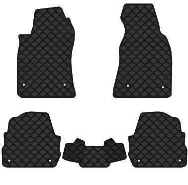 Коврики из экокожи в салон авто EVAtech ECO для A6 (C5) 4WD Audi 1997-2001 2 поколение Combi EU (AU11282CG5AV8BBB)