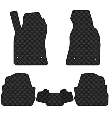 Коврики из экокожи в салон авто EVAtech ECO для A6 (C5) 4WD Audi 1997-2001 2 поколение Combi EU (AU11282CVB5AV4BBB)