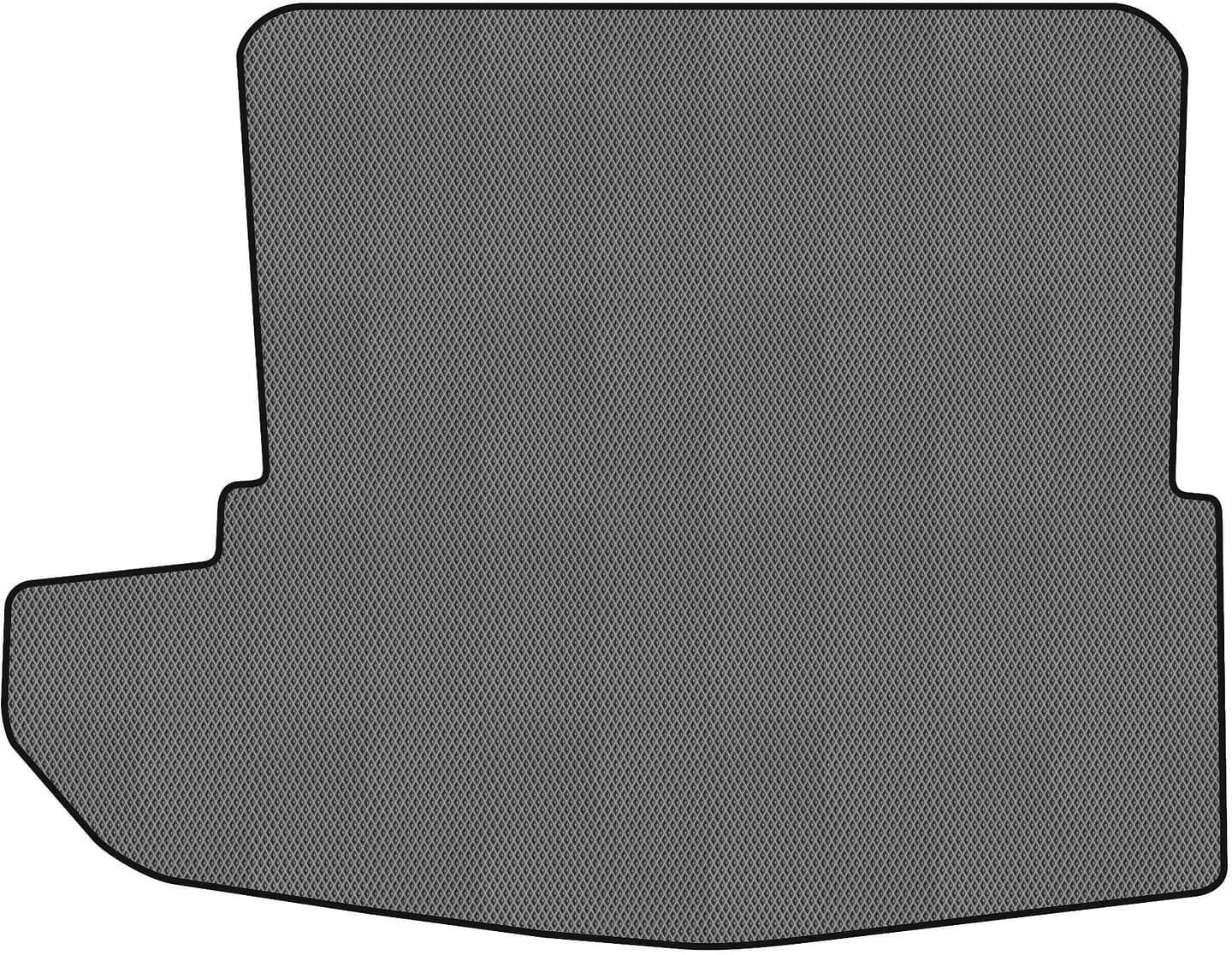 EVA коврик в багажник авто EVAtech для A4 (B6) AT Audi 2000-2004 2 поколение Cabrio EU (AU11497B1RGB)