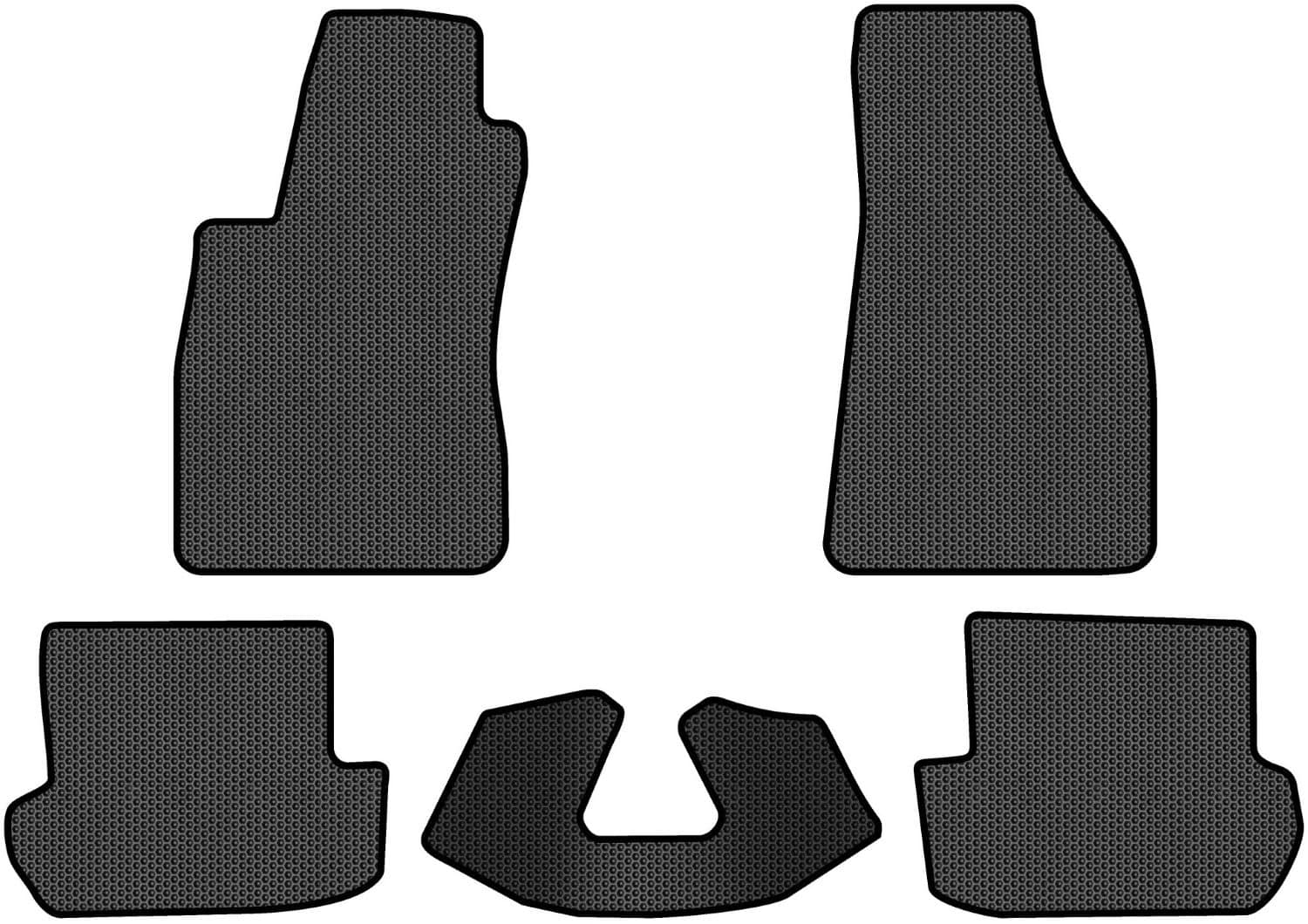 EVA коврики в салон авто EVAtech для A4 (B6) AT Audi 2000-2004 2 поколение Cabrio EU (AU11497CG5SBB)