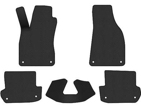 EVA коврики в салон авто EVAtech для A4 (B6) AT Audi 2000-2004 2 поколение Cabrio EU (AU11497CV5AV8RBB)