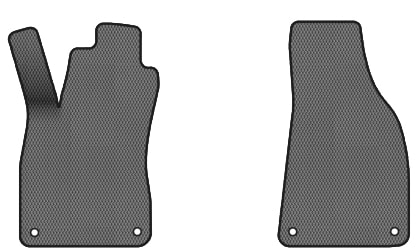 EVA коврики в салон авто передние EVAtech для A4 (B6) MT Audi 2000-2004 2 поколение Cabrio EU (AU11498AV2AV4RGB)