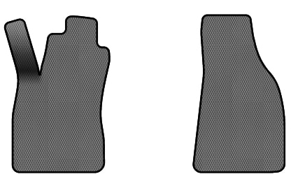 EVA килимки в салон авто передні EVAtech для A4 (B6) MT Audi 2000-2004 2 покоління Cabrio EU (AU11498AV2RGB)