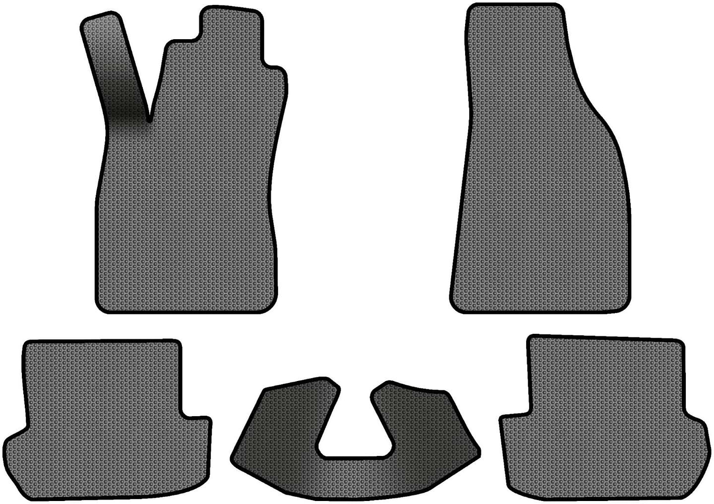 EVA коврики в салон авто EVAtech для A4 (B6) MT Audi 2000-2004 2 поколение Cabrio EU (AU11498CV5SGB)