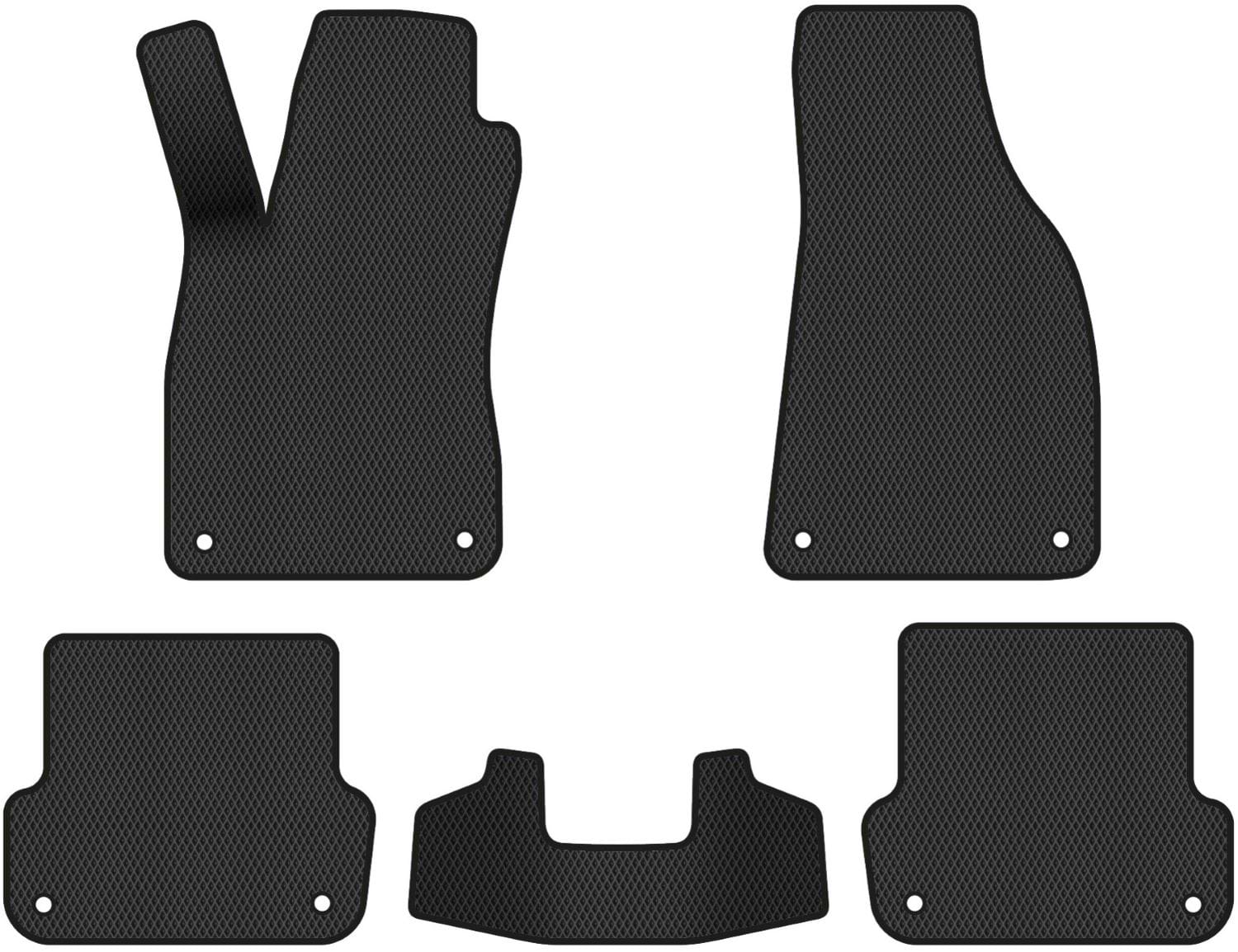 EVA коврики в салон авто EVAtech для A4 (B6) AT Audi 2000-2004 2 поколение Combi EU (AU12130CV5AV8RBB)