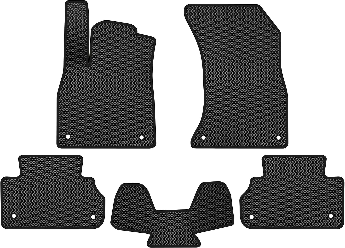 EVA килимки в салон авто EVAtech для Q5 (FY) Audi 2017-2024 2 покоління SUV EU (AU12279C5AV8RBB)