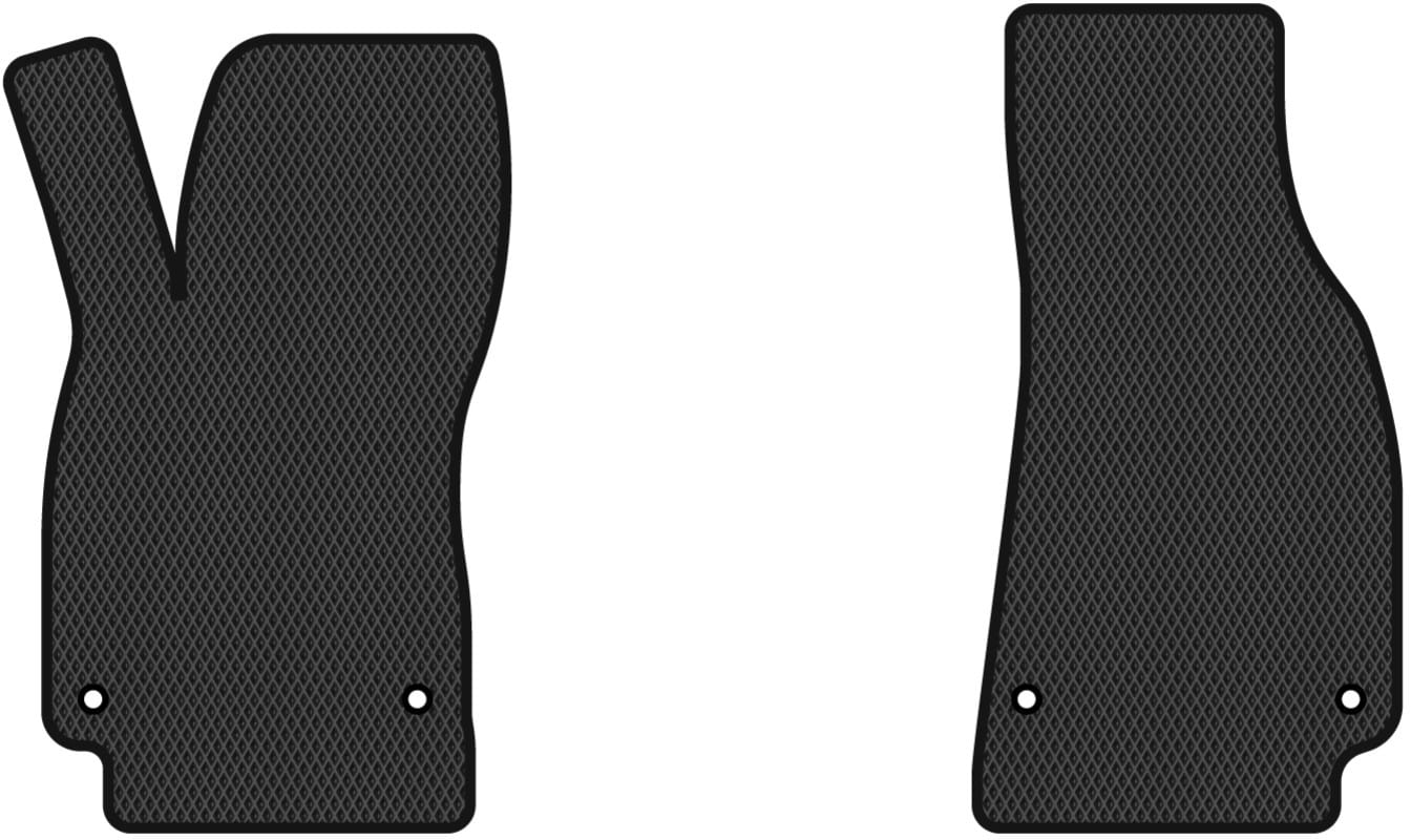 EVA коврики в салон авто передние EVAtech для A6 (C6) Avant Audi 2005-2008 3 поколение Combi EU (AU12364AV2AV4RBB)