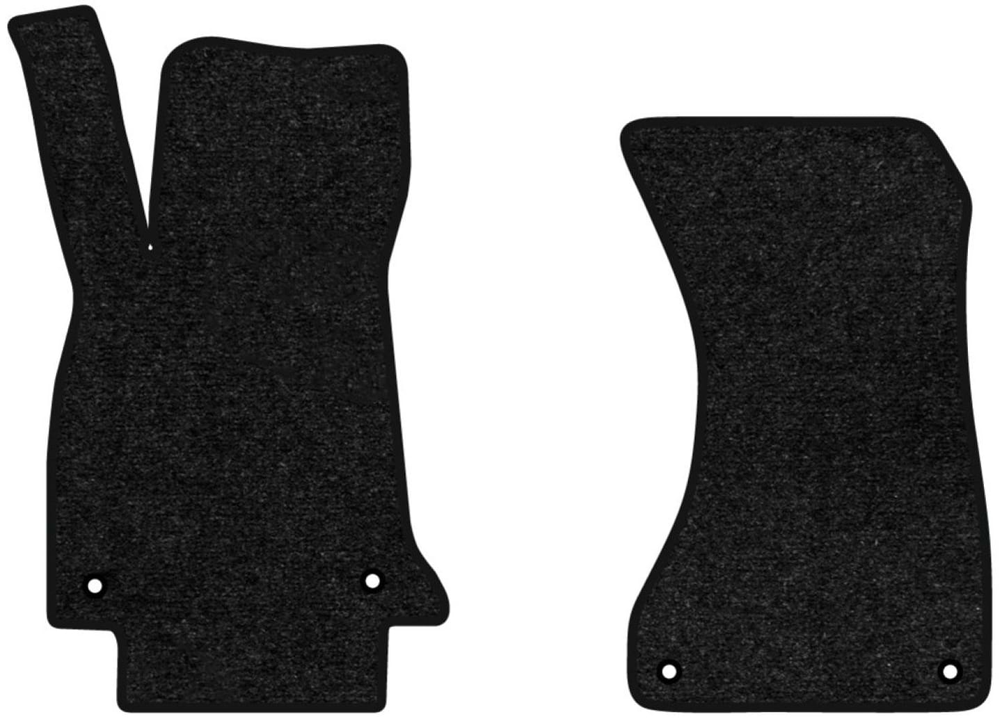 Килимки ворсові в салон авто EVAtech Standard для Audi A5 Sportback (F5) 2016 2 покоління Liftback USA чорний кант AU12396A2AV4VEB