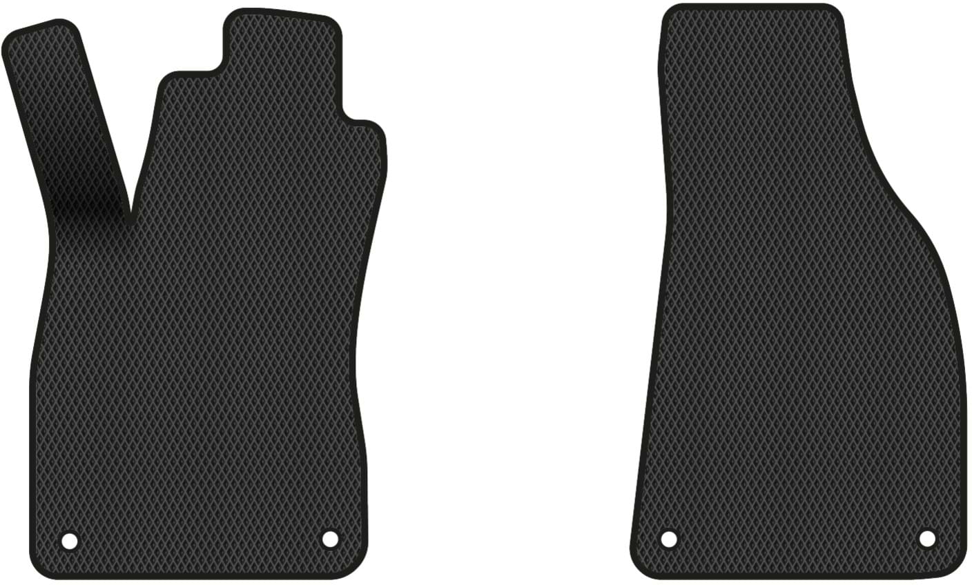 EVA килимки в салон авто передні EVAtech для A4 (B6) MT (4 clips) Audi 2000-2004 2 покоління Combi EU (AU12401AV2AV4RBB)