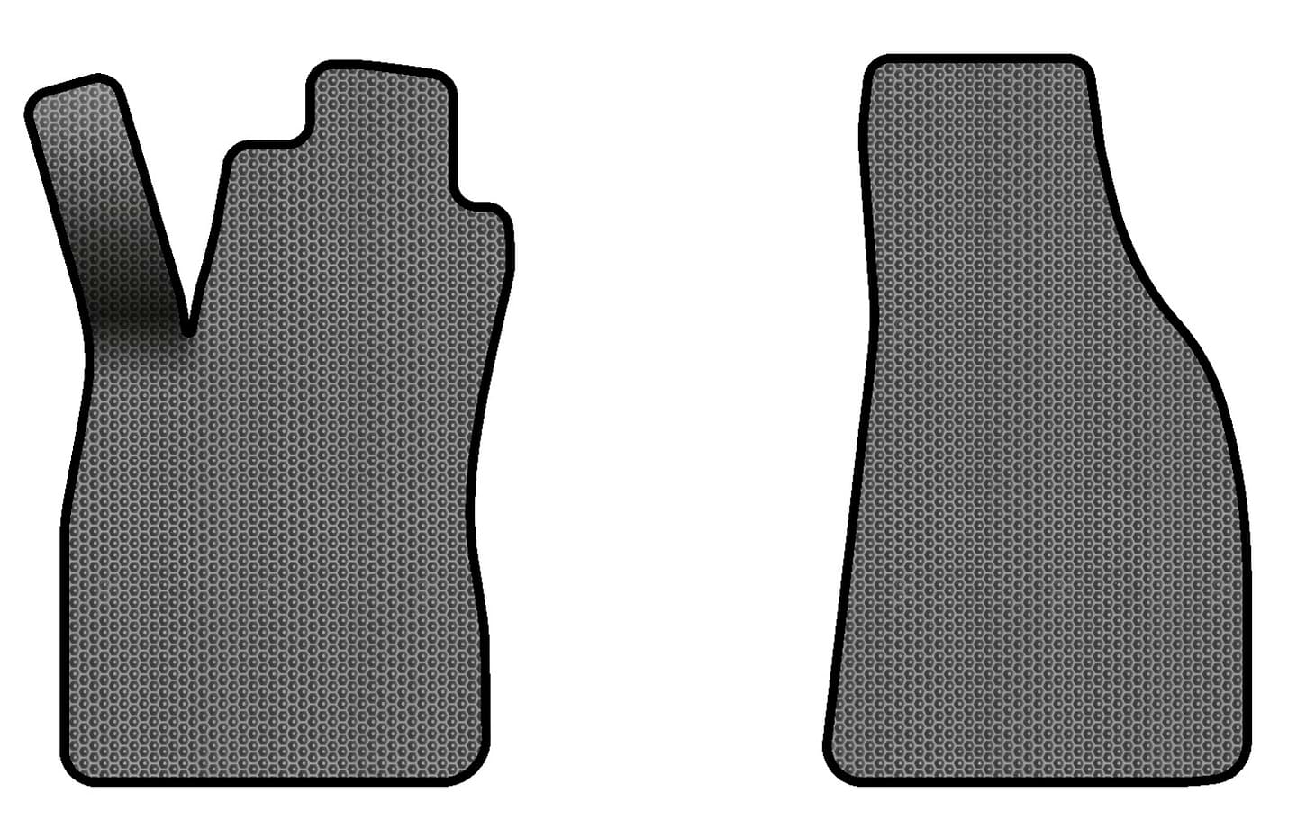 EVA килимки в салон авто передні EVAtech для A4 (B6) MT (4 clips) Audi 2000-2004 2 покоління Combi EU (AU12401AV2SGB)
