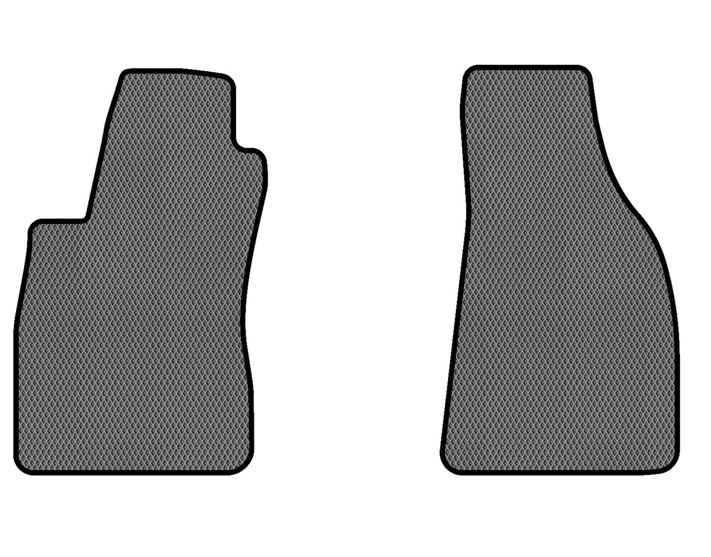 EVA килимки в салон авто передні EVAtech для A4 (B6) AT Audi 2000-2004 2 покоління Sedan EU (AU1407AG2RGB)