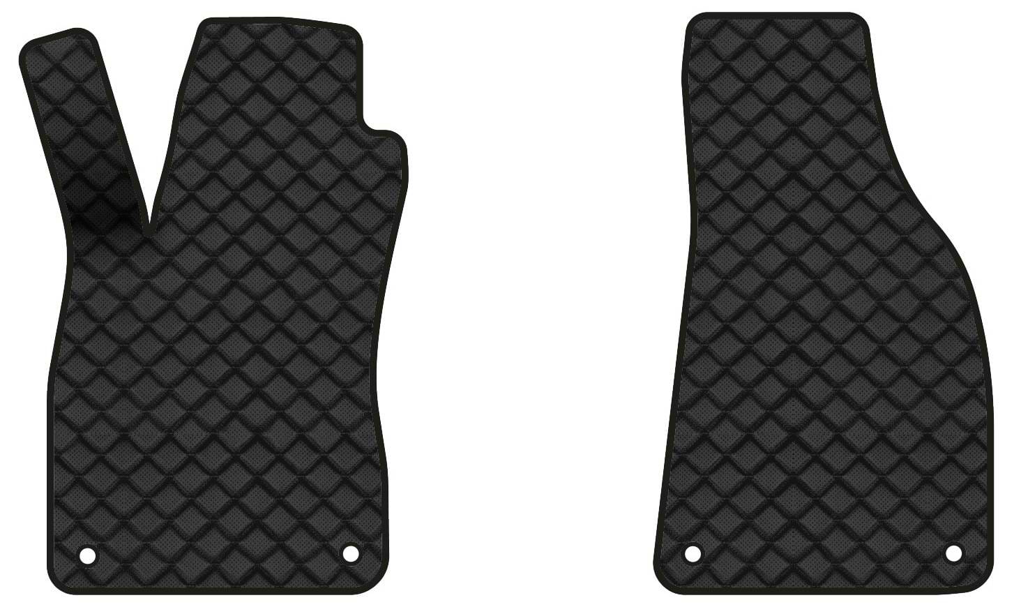 Коврики из экокожи в салон авто передние EVAtech ECO для A4 (B7) AT Audi 2004-2008 3 поколение Sedan EU AU3411AV2AV4BBB